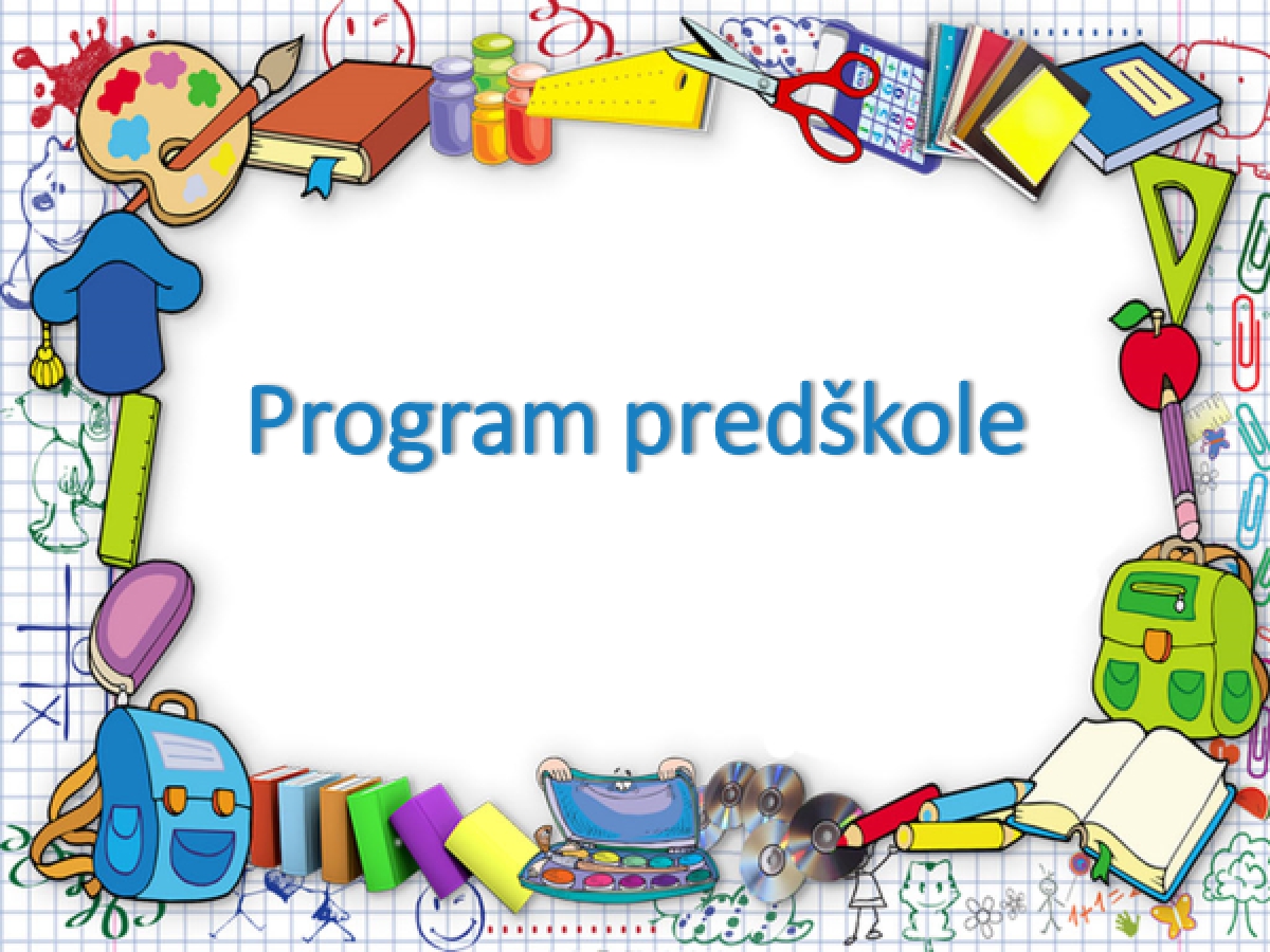 UPISI U PROGRAM PREDŠKOLE