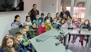 “Slonići“ na Radio postaji Novska