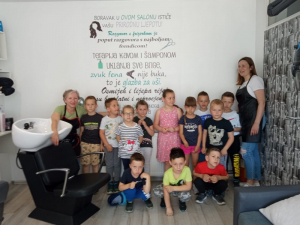 ''PUŽIĆI'' U FRIZERSKOM SALONU