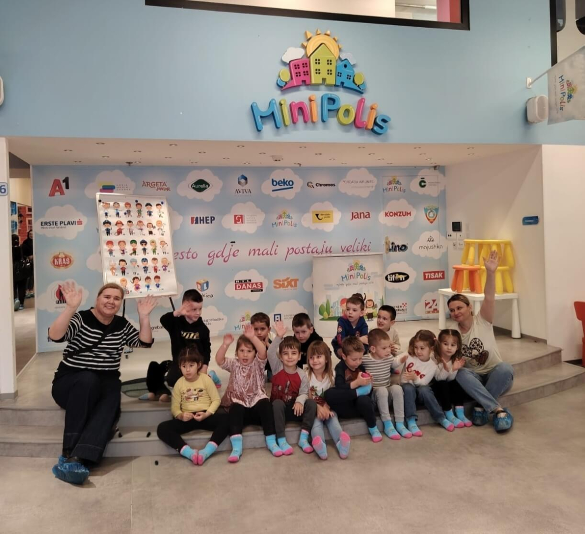 Izlet u MiniPolis - ”Lavići“, “Ribice“, “Zečići“ i “Bubamare“